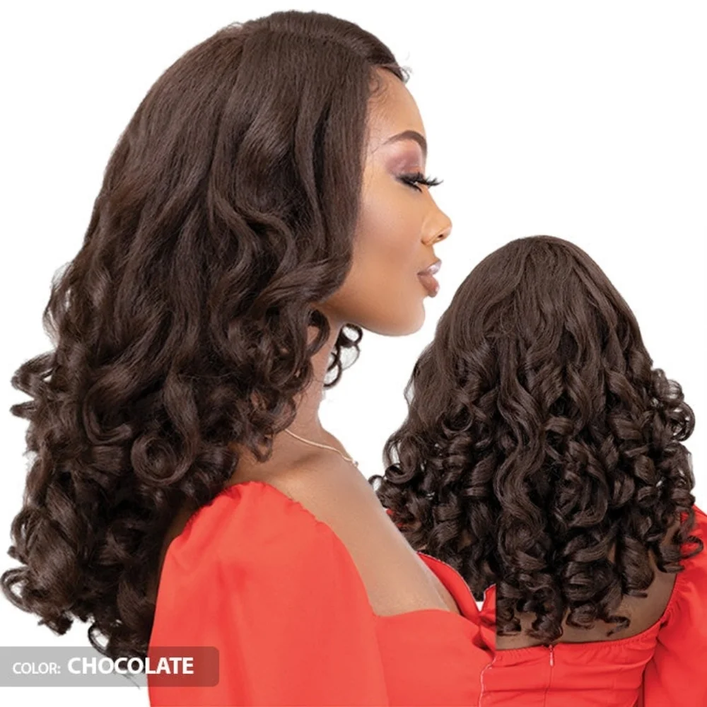 Janet Collection Natural Me HD Lace Wig Blowout Deep Part Lace Jasmina-chocolate